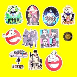 3/$20 Brand New 10x Waterproof Ghostbusters stickers